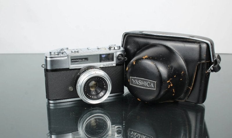 Yashica Minister-D (1963), Ophalen of Verzenden, Zo goed als nieuw, Compact, Overige Merken