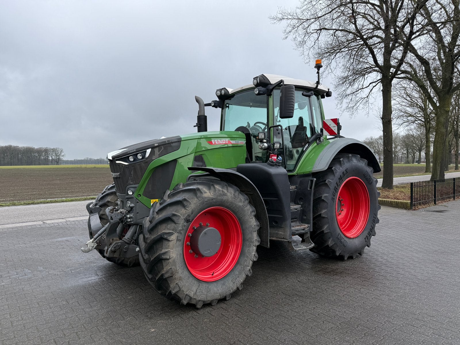 Fendt 930 profi, Ophalen
