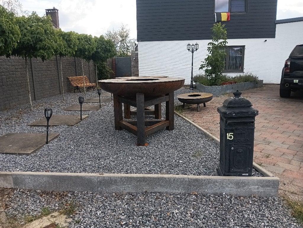 plancha, Jardin & Terrasse, Bols de feu, Enlèvement, Neuf