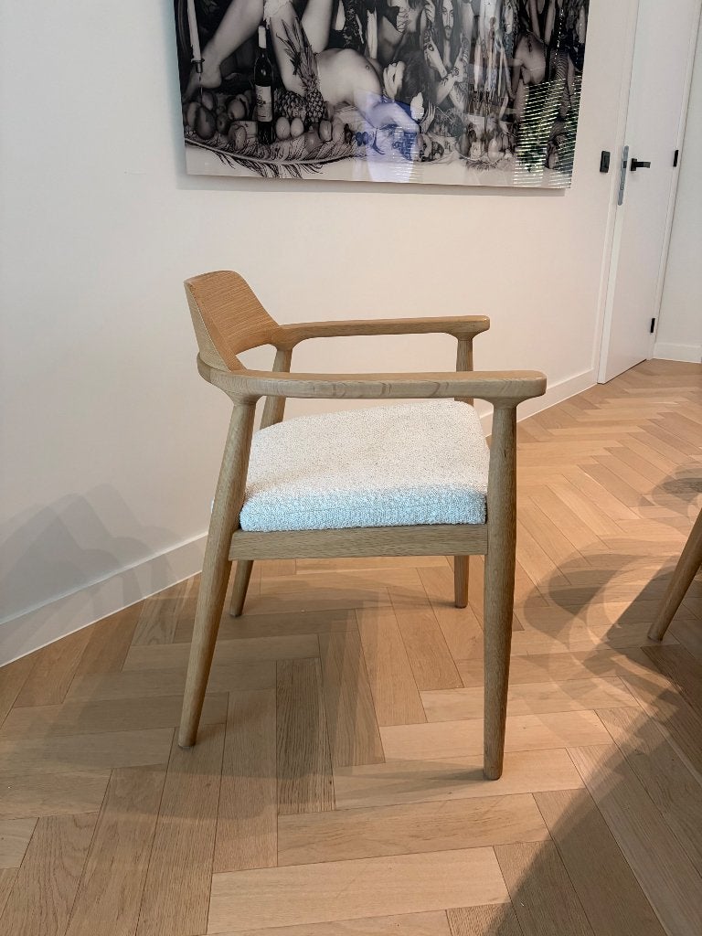 Eetstoelen, Ophalen, Zo goed als nieuw, Hout, Vijf, Zes of meer stoelen