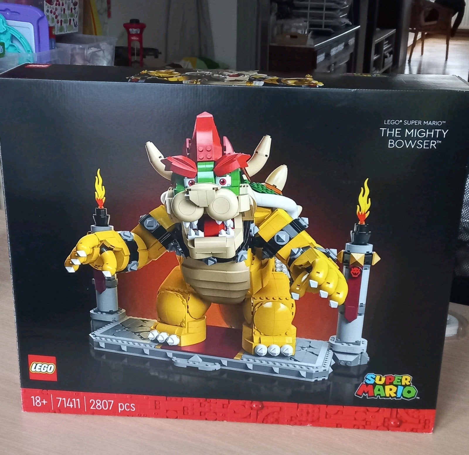 Lego 71411 De machtige Bowser, Ophalen of Verzenden