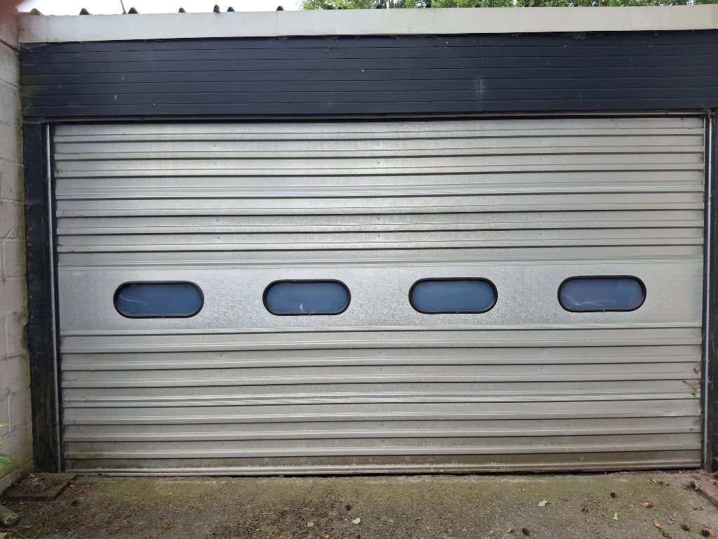 Sectionale poort gemotoriseerd H 250 x B 340, Enlèvement, Utilisé