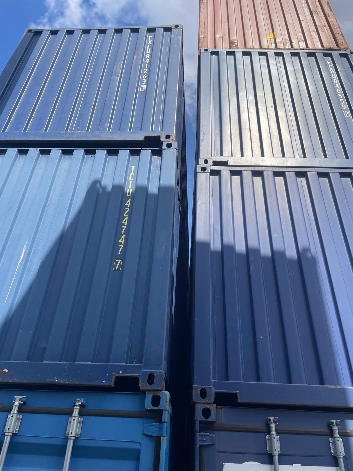 TE HUUR: 10 ZEE CONTAINERS 20 voet, Ophalen of Verzenden, Zo goed als nieuw