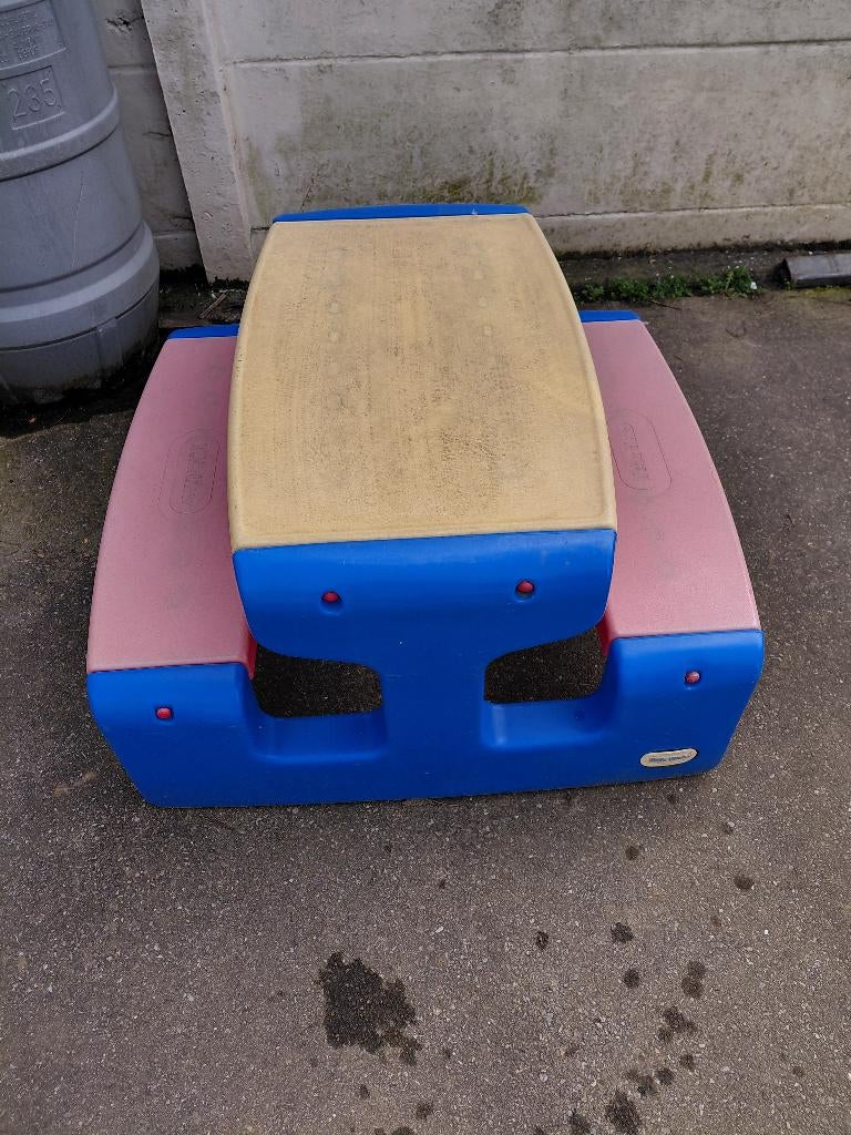 Tuinbank, Tuin en Terras, Ophalen, Gebruikt, Plastic