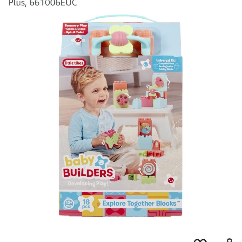 Bouwstenenset voor babykinderen