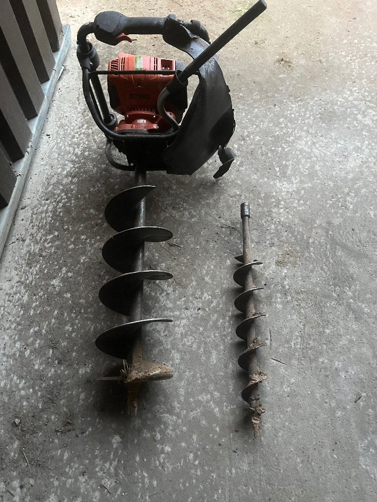 Stihl grondboor, Jardin & Terrasse, Outils à main, Enlèvement, Tarière