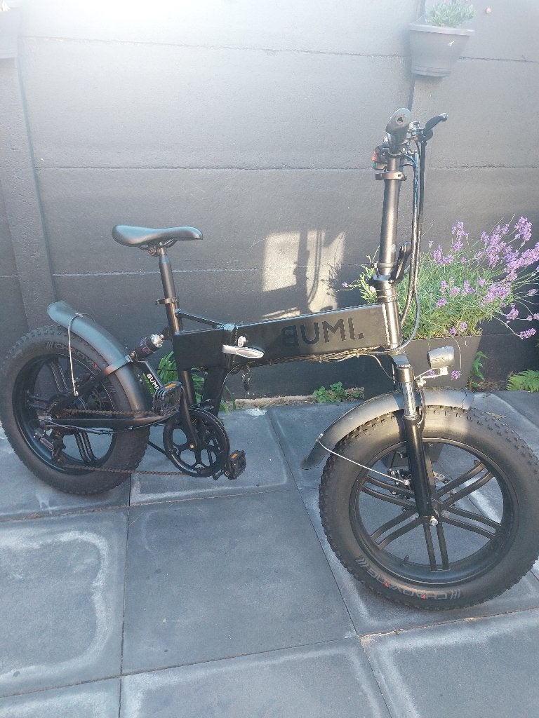 Elektrische plooifiets mountainbike, Enlèvement