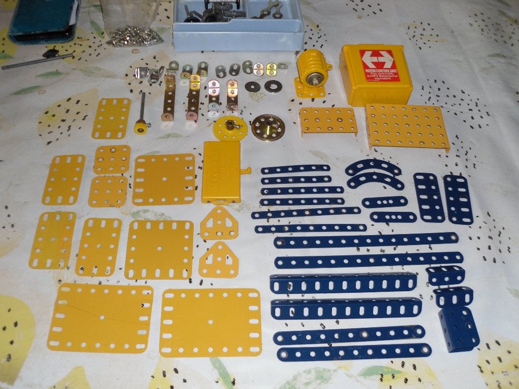 meccano 1 en 2, Antiek en Kunst, Ophalen of Verzenden