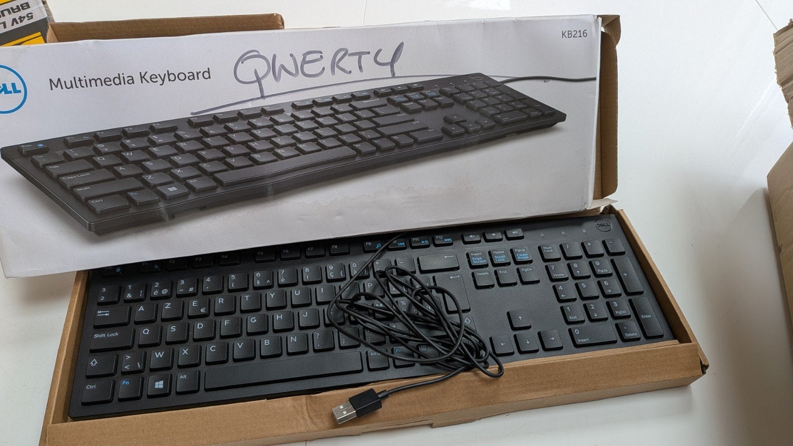 Dell KB216 Multimedia Toetsenbord (USB, QWERTY), Computers en Software, Toetsenborden, Ophalen