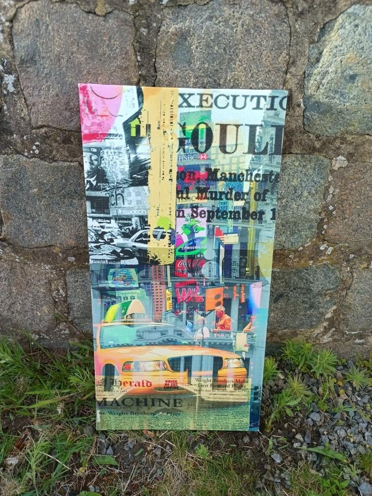 Toile New York Taxi, Ophalen, Zo goed als nieuw