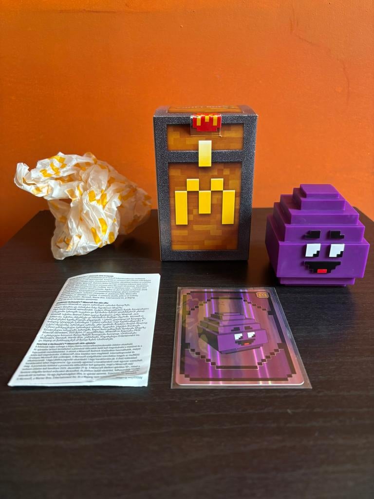 Minecraft McDonald’s speelgoed  (Limited Edition), Enlèvement