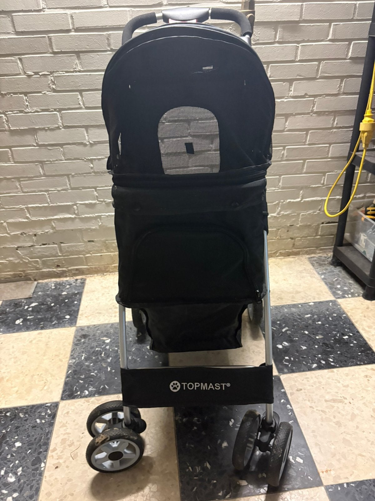 Honden buggy, Dieren en Toebehoren, Ophalen, Zo goed als nieuw, Hondenbuggy