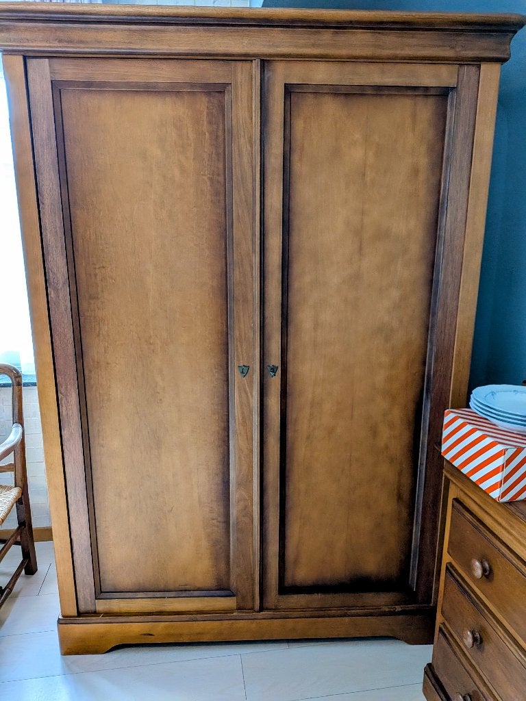 Armoire en bois, Maison & Meubles, Avec tablette(s), Moins de 100 cm, 100 à 150 cm, Enlèvement
