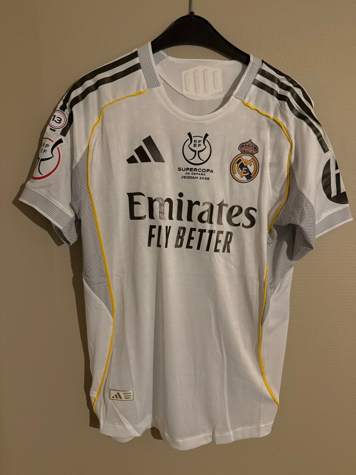 Real Madrid shirt – Vini Jr. #7 Supercopa de España Final, Maat S, Ophalen of Verzenden, Zo goed als nieuw, Shirt