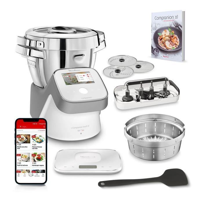 Moulinex i-Companion Touch XL, Ophalen, 4 liter of meer, 3 snelheden of meer, Zo goed als nieuw