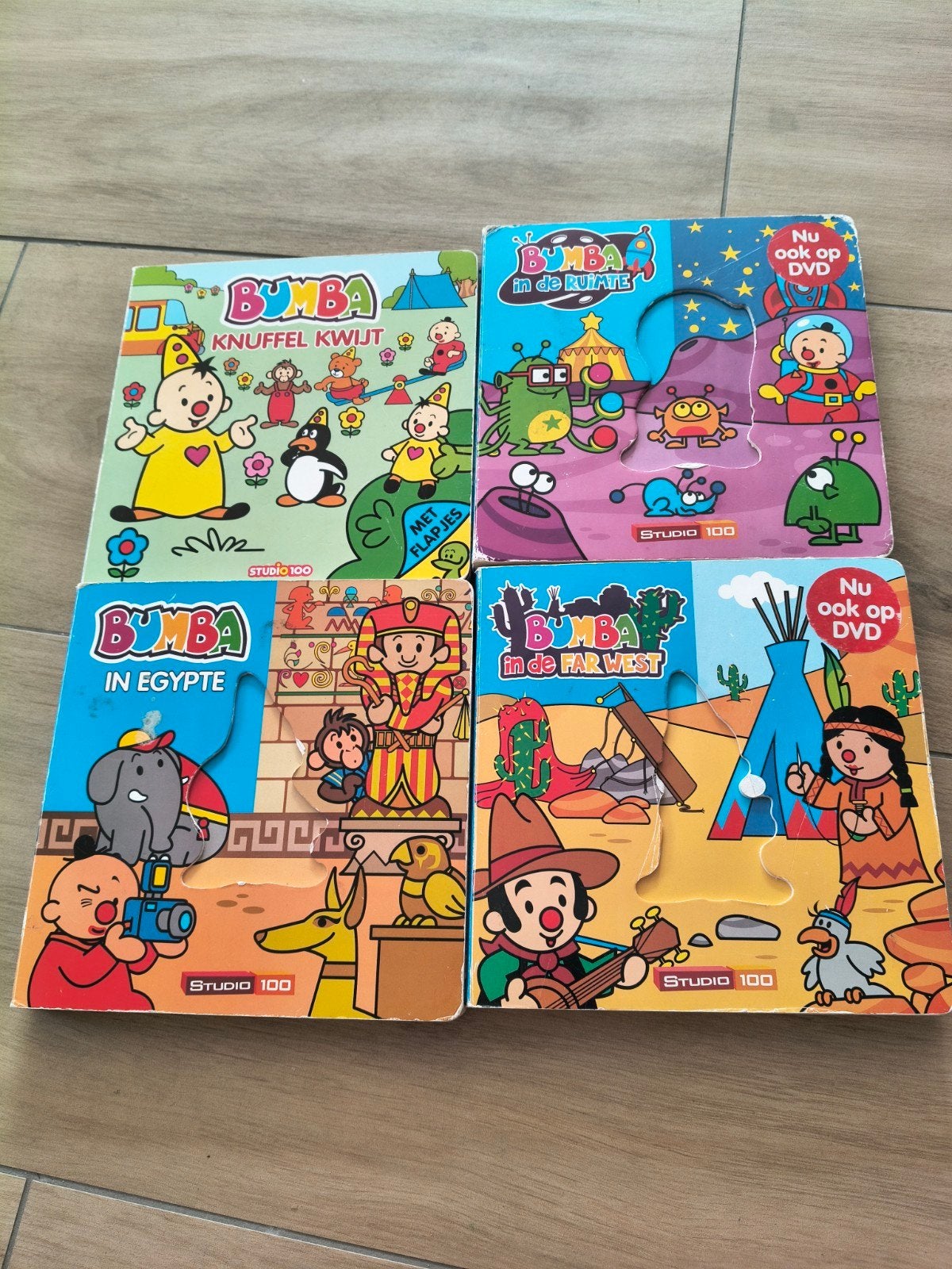 4 Bumba boekjes, Ophalen, Gelezen, 1 tot 2 jaar