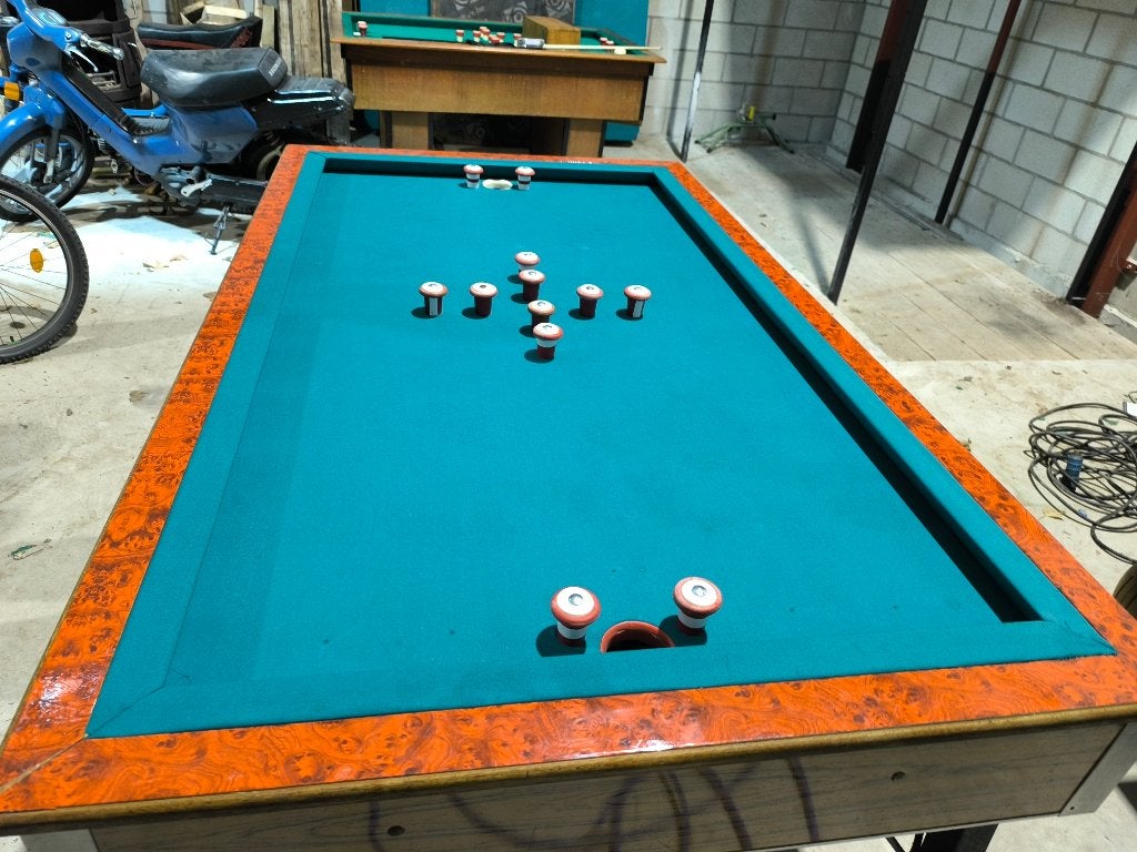 Top biljart, Sport en Fitness, Biljarten en Poolen, Ophalen, Zo goed als nieuw, Biljarttafel