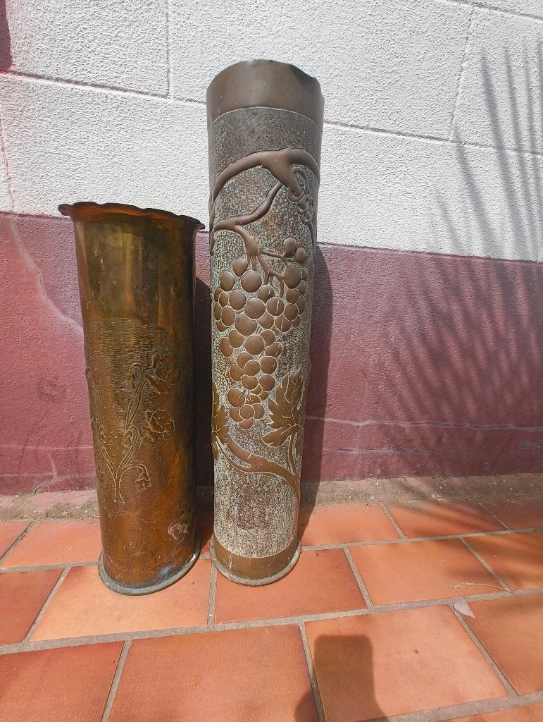 Vase d'art de tranchée de la Première Guerre mondiale XL, Collections, Objets militaires | Général, Enlèvement