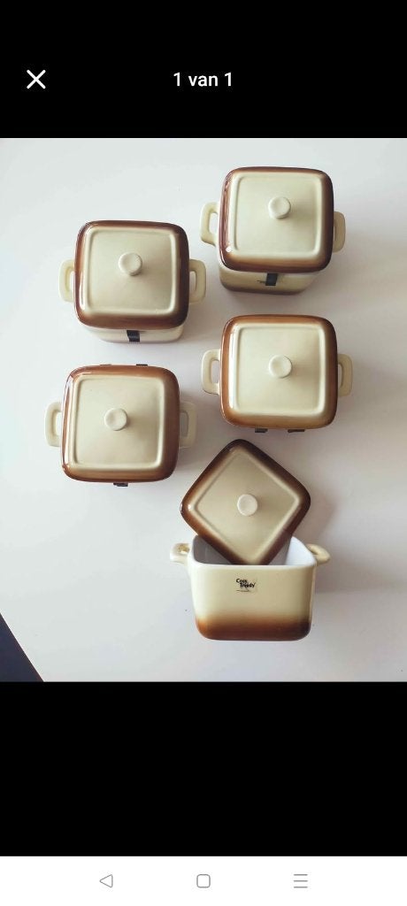 5 Ovenpotjes Cosy Trendy, Enlèvement, Neuf