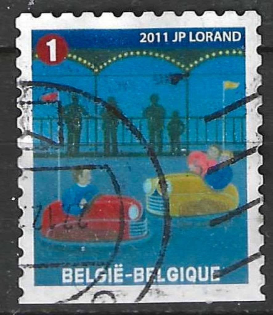 Belgie 2011 - Yvert 4103 /OBP 4122 - Op de Foor (ST), Postzegels en Munten, Postzegels | Europa | België, Verzenden, Gestempeld