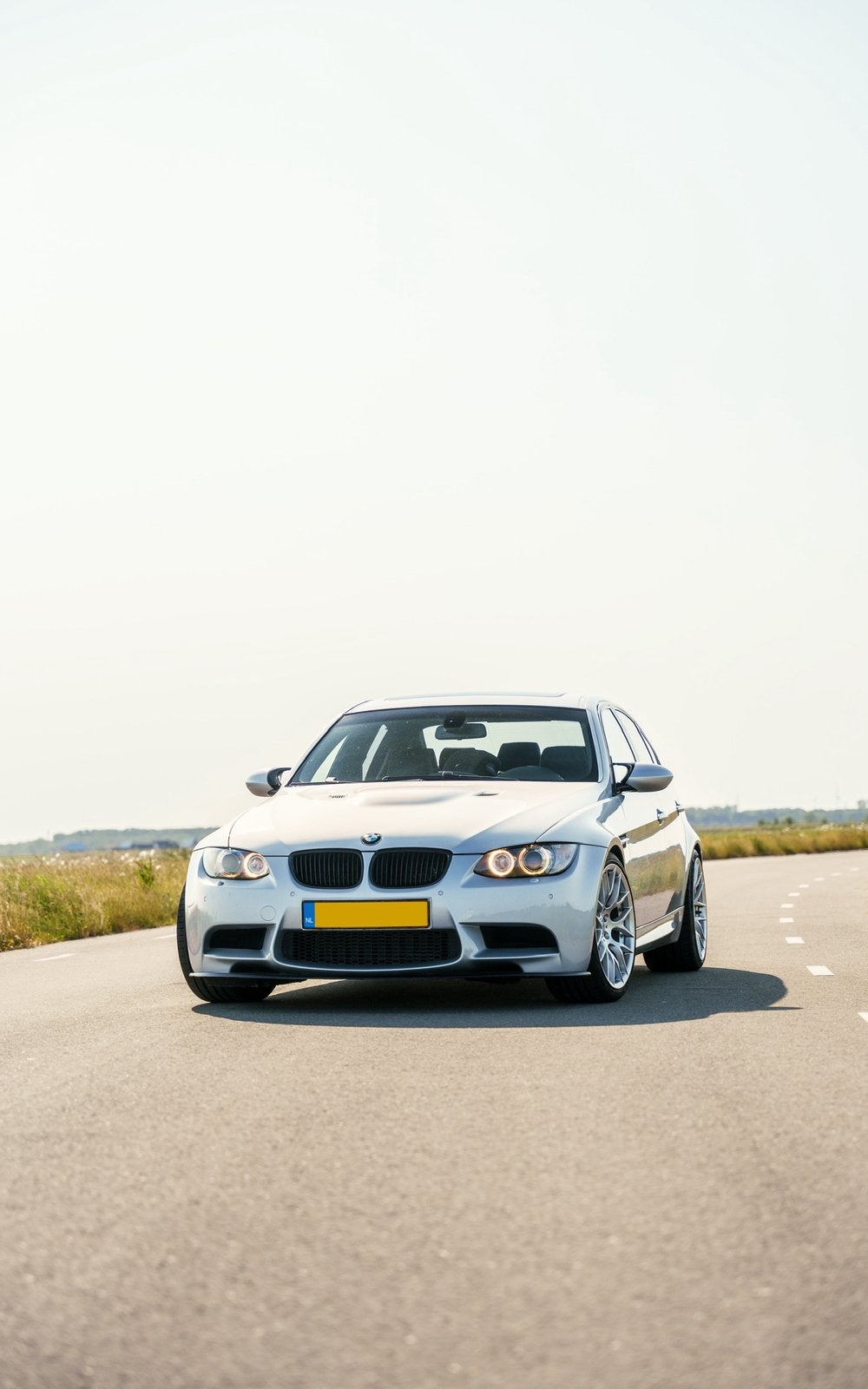 BMW e90 335i n54  M3 540 pk, Autos, Cuir, Argent ou Gris, Achat, 4 portes
