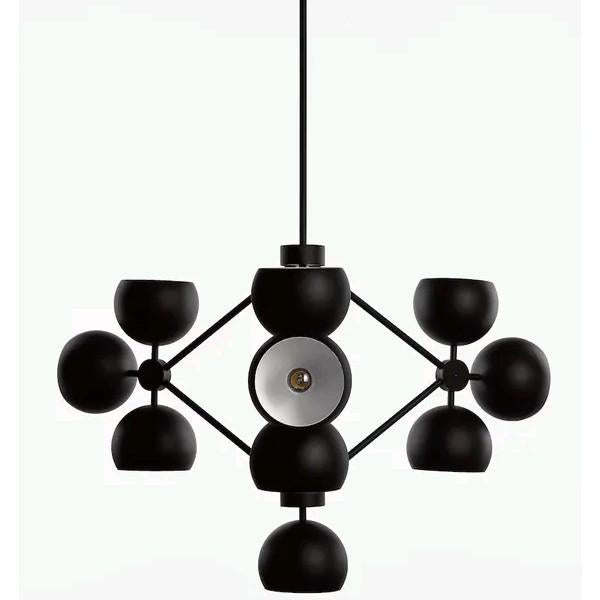 Hanglamp GUGGENHEIM 10x - Zwart, Ophalen