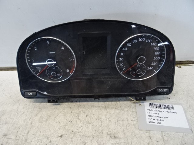 KM TELLER Volkswagen Touran (1T1 / T2) (1T0920875A), Auto-onderdelen, Dashboard en Schakelaars, Gebruikt, Volkswagen