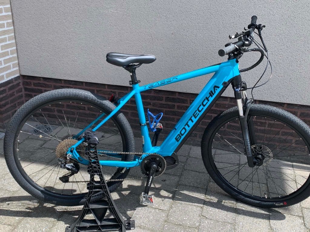 E-mtb bottecchia, Fietsen en Brommers, Vering, 10 tot 15 versnellingen, 49 tot 53 cm, Schijfrem
