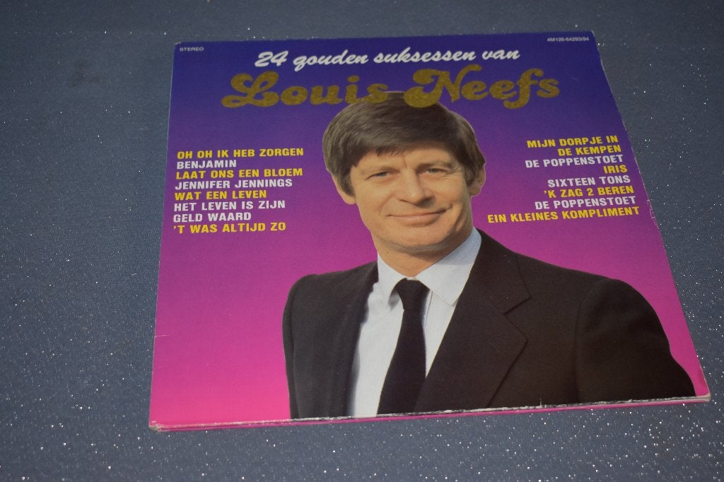 dubbelle LP van LOUIS NEEFS, met 24 gouden susessen, LP, Ophalen of Verzenden, Zo goed als nieuw, 12 inch