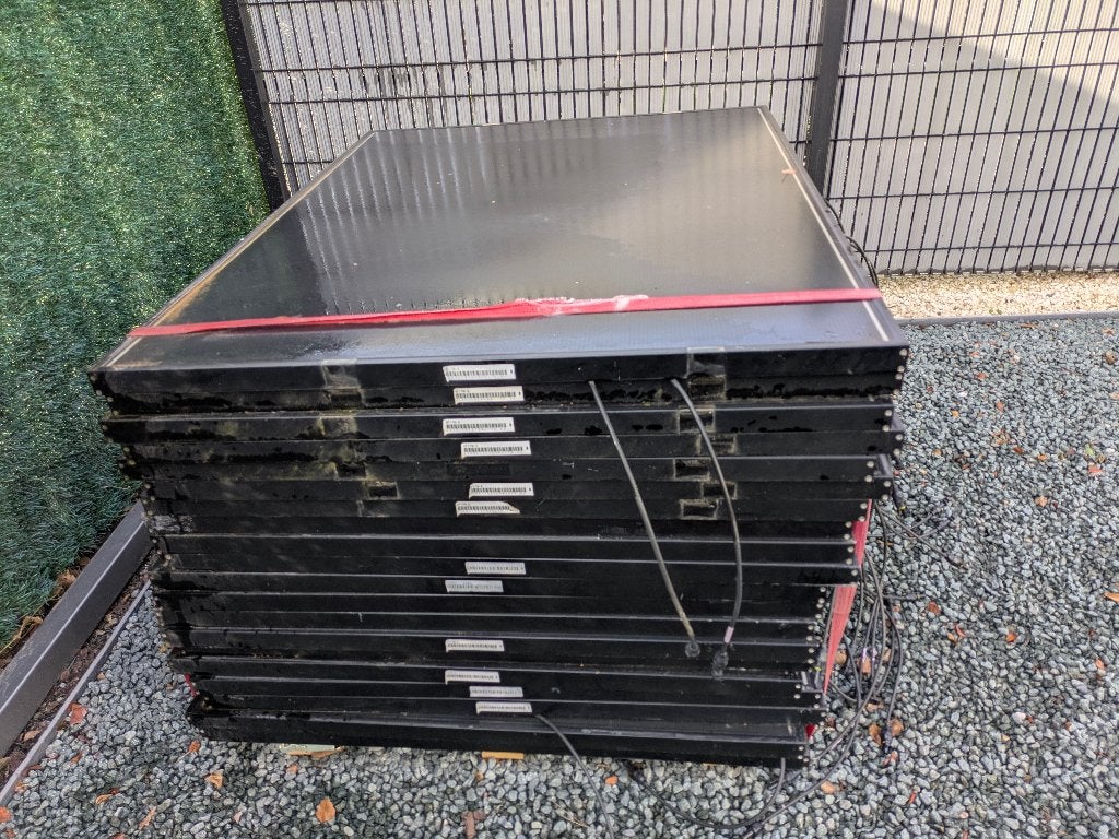 zonnepanelen met omvormer, Ophalen, Gebruikt, Compleet systeem, Minder dan 100 wattpiek