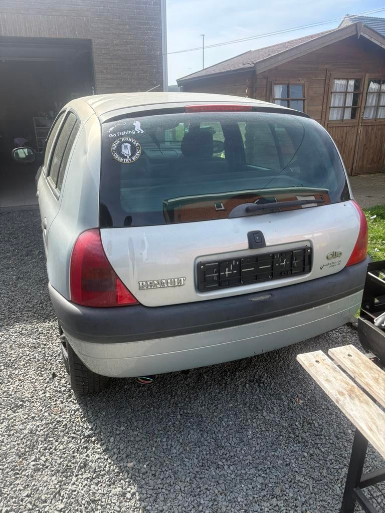 Renault clio, Auto's, Renault, Stof, Zwart, Particulier, Zilver of Grijs