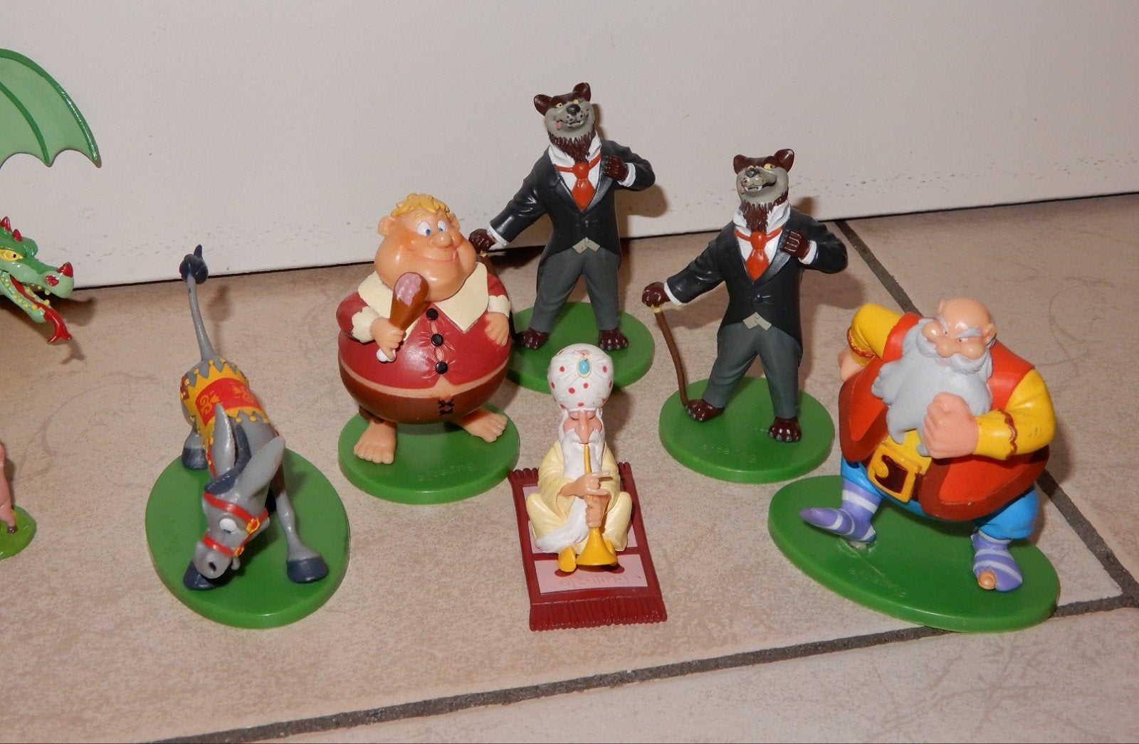 11x figuurtjes Efteling sprookjes, Ophalen of Verzenden, Zo goed als nieuw, Beeldje of Poppetje