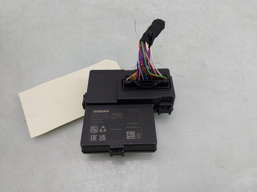MODULE KEYLESS VEHICLE Nissan Juke (F16) (|285E26PW1E|), Germany@nissan-services.eu, Kronenweg 38
50389  Wesseling, DE, Utilisé