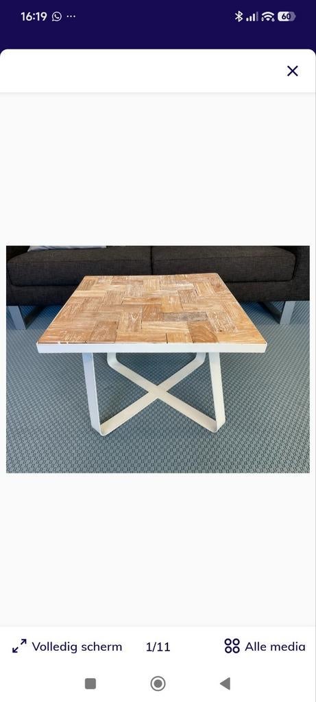 Prachtige moderne salontafel, Huis en Inrichting, Tafels | Salontafels, Ophalen