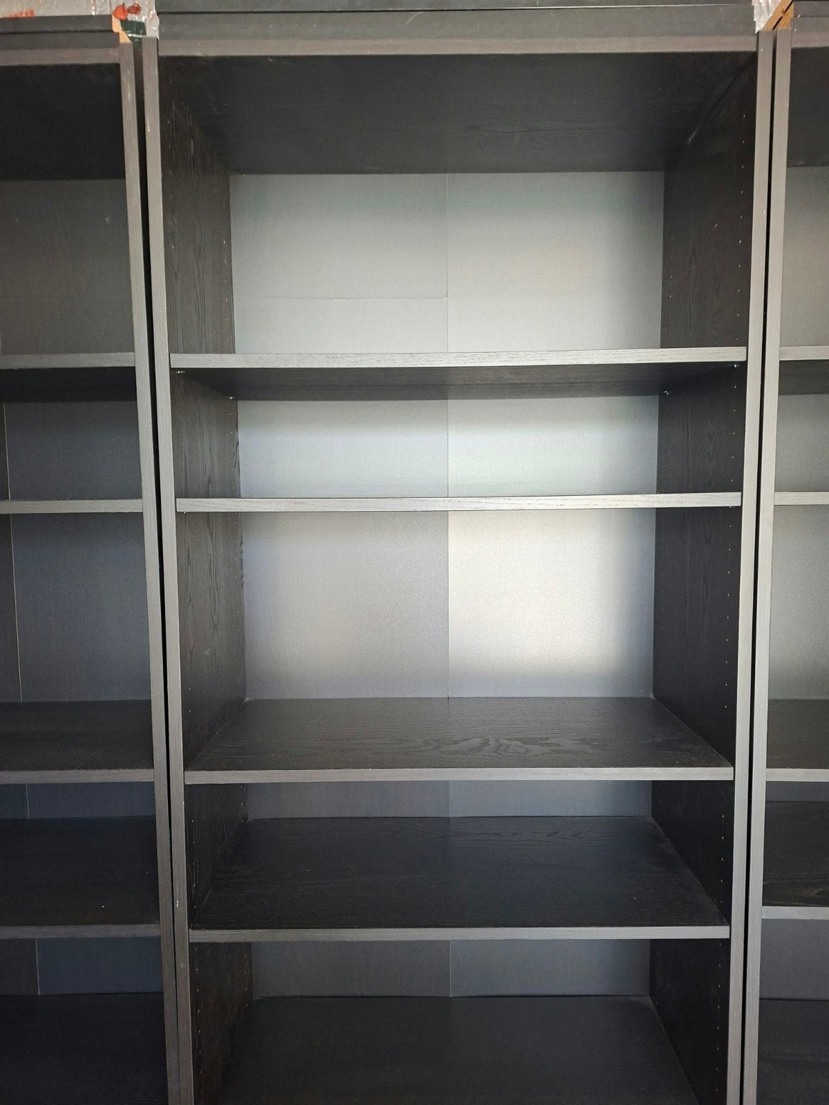 Set van 10 zwarte IKEA BILLY boekenkasten, Ophalen