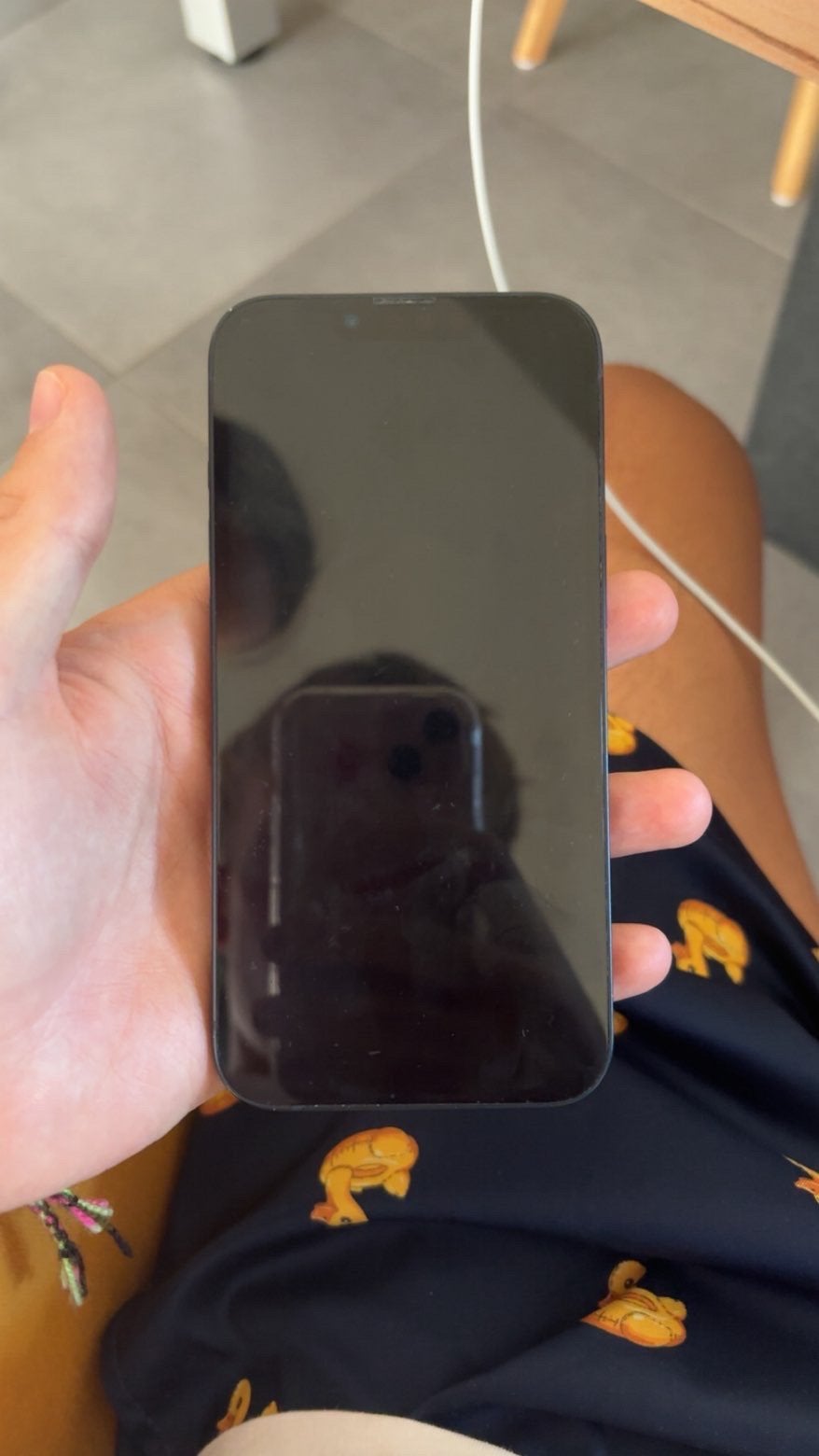 iPhone 13 128 Go Noir,Très bon état, Batterie 84 % – Boîte, Enlèvement, Noir, IPhone 13