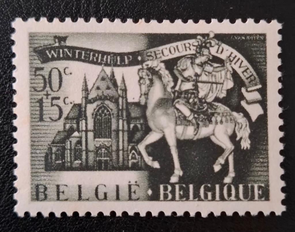 Belgique : COB 633-V3 ** Secours d'hiver No 7 1943., Timbres & Monnaies, Sans timbre, Neuf, Enlèvement ou Envoi, Non oblitéré