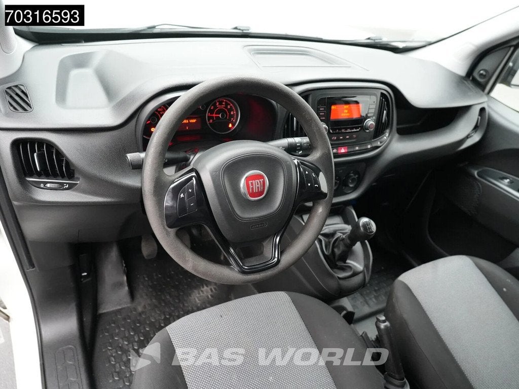 Fiat Doblo 95pk L1H1 Trekhaak Airco Euro6 L1 Kompakt Airco T, Auto's, Stof, Gebruikt, Euro 6, 4 cilinders