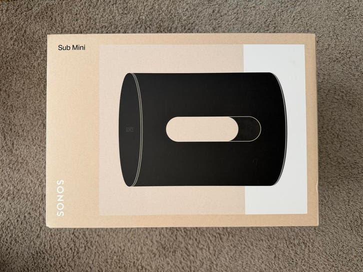 Sonos Sub Mini Zwart | Draadloze Subwoofer