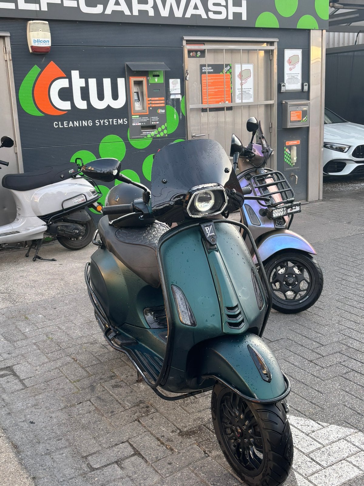 Vespa Sprint 80cc - A Klasse, Fietsen en Brommers, Scooters | Vespa, Ophalen, Klasse A (25 km/u), Zo goed als nieuw