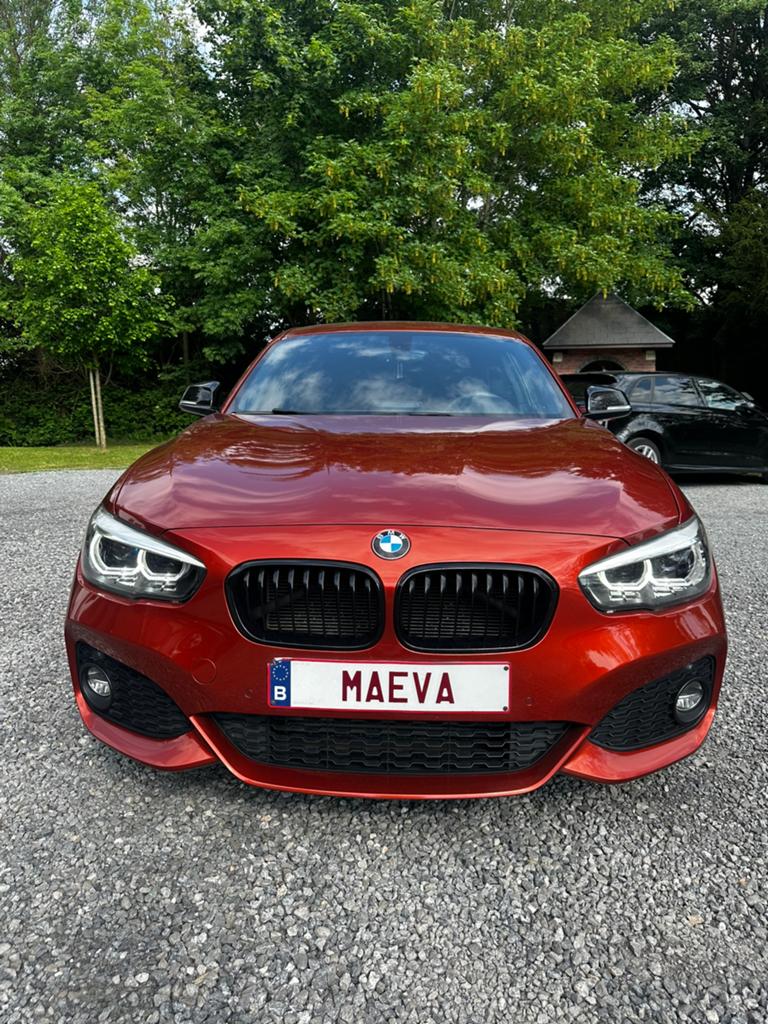 BMW 1-serie M-pakket, Auto's, Bluetooth, Zwart, Alcantara, Zwart