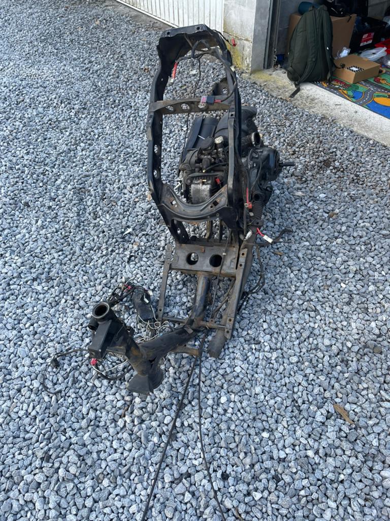 Zip a klasse frame, Fietsen en Brommers, Ophalen, Gebruikt, Frame, Piaggio