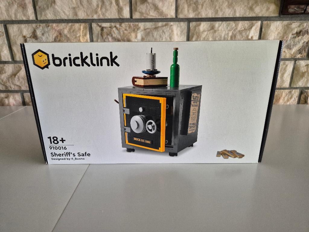 Lego Bricklink Sheriff's Safe 910016 Nieuw en Sealed!!, Ophalen, Overige thema's, Lego, Nieuw