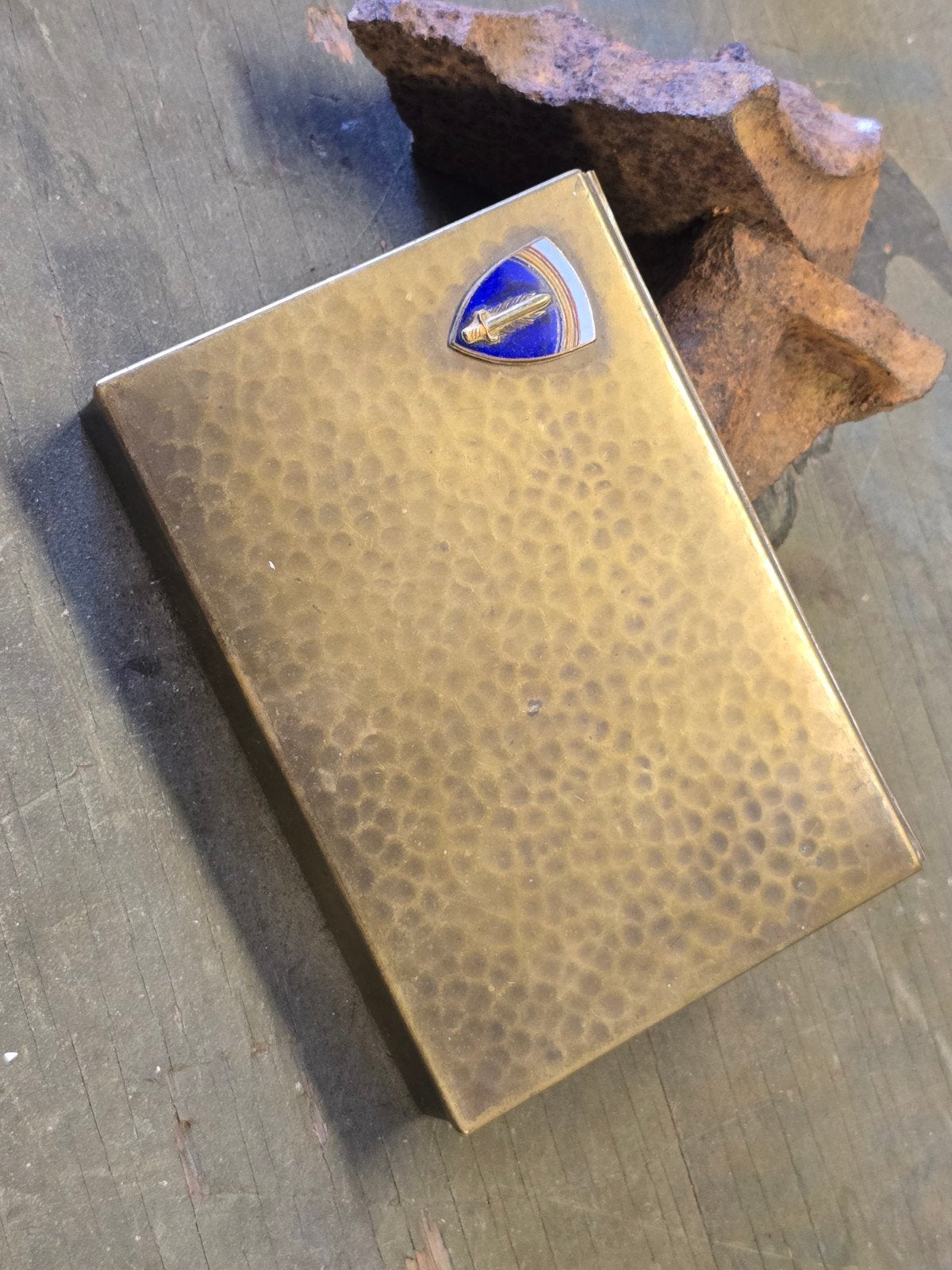 WWII US metal cigar box, Verzamelen, Militaria | Tweede Wereldoorlog, Ophalen of Verzenden