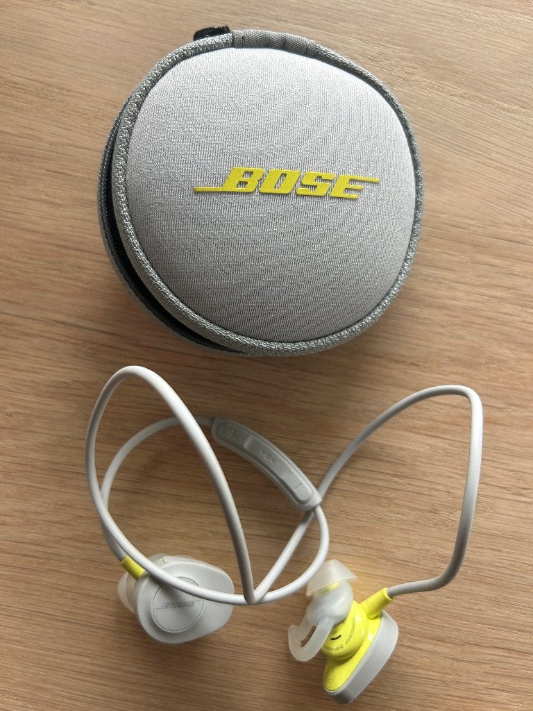 Bose Soundsport sans fil, TV, Hi-fi & Vidéo, Jaune, Sans fil, Intra-auriculaire, Comme neuf