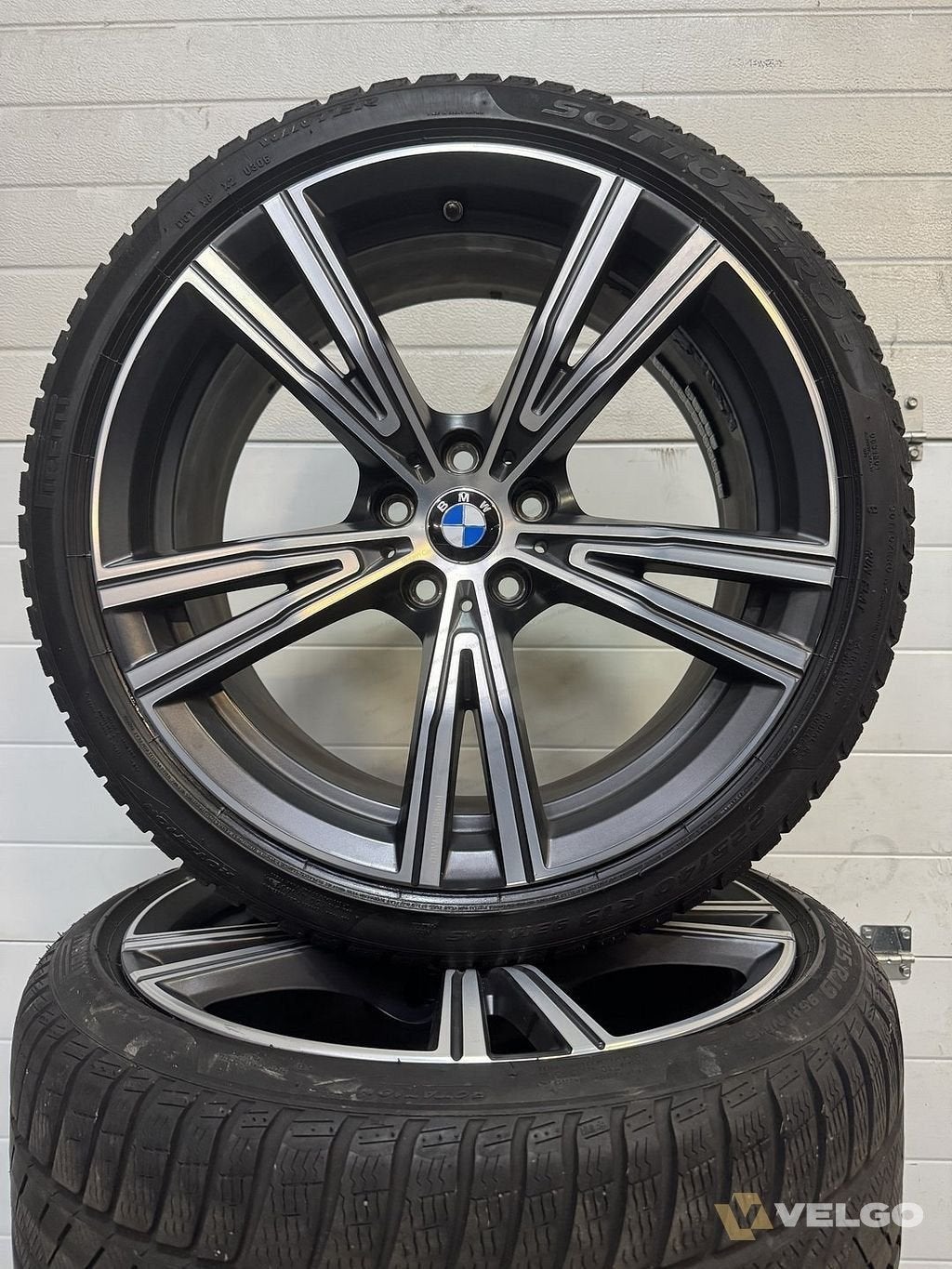 19" BMW 3 SERIE G20 G21 INDIVIDUAL VELGEN WINTERBANDEN BANDE, Auto-onderdelen, 19 inch, Gebruikt, -, -