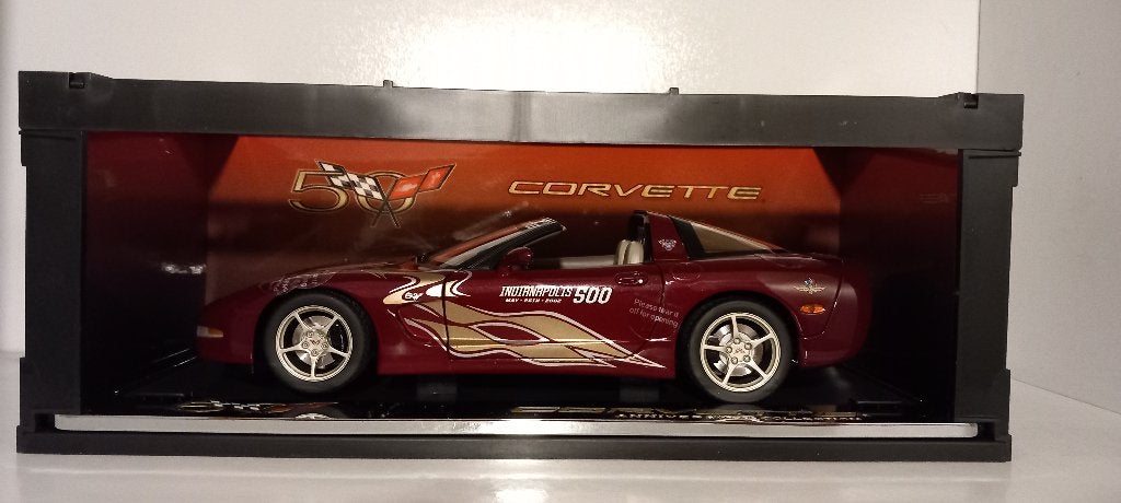 1/18 Corvette C5 50th Anniversary Pace Car Indy 500 2002, Hobby en Vrije tijd, Modelauto's | 1:18, Ophalen of Verzenden, Nieuw