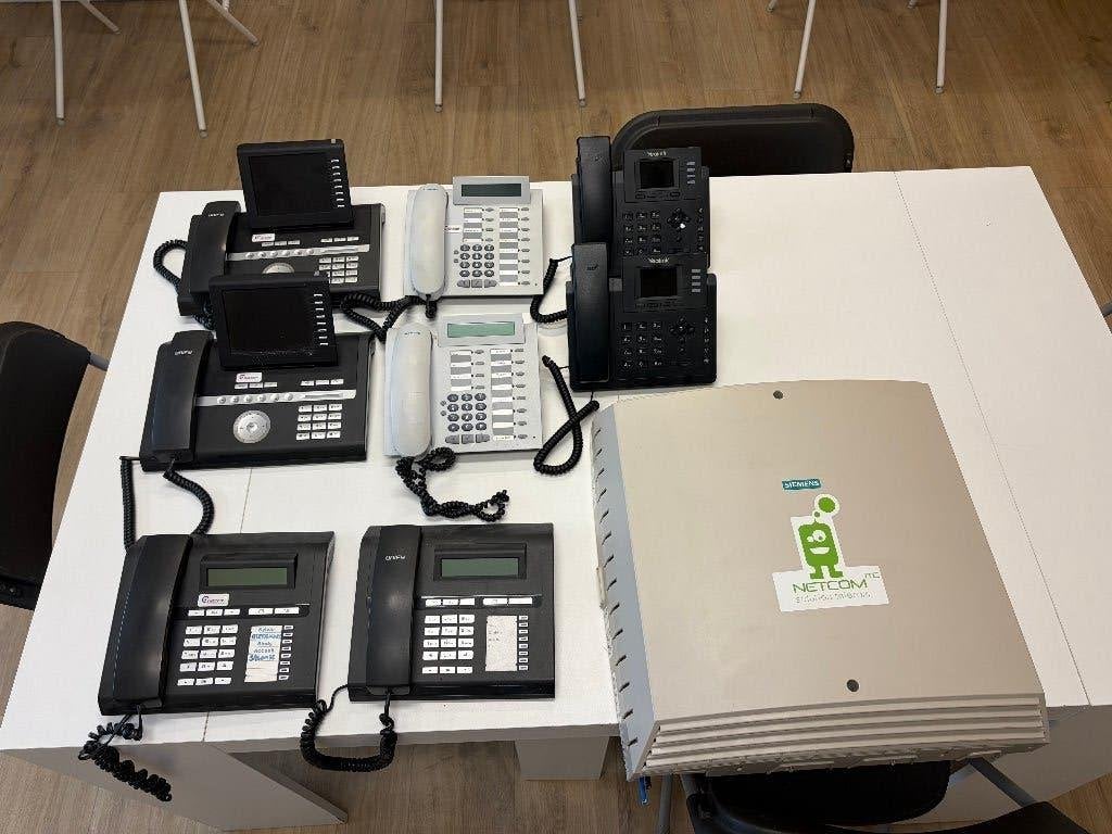 téléphone ip avec centrale, Enlèvement, Utilisé, Téléphone