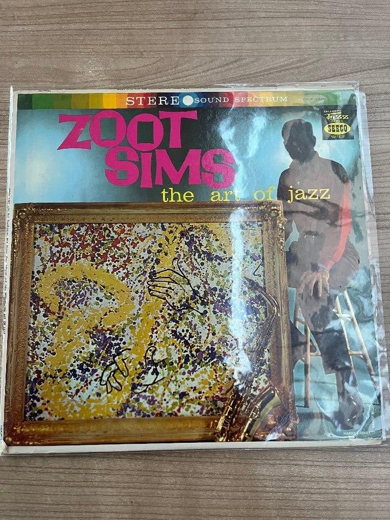 ZOOT SIMS - THE ART OF JAZZ, LP, Enlèvement ou Envoi, Utilisé, Housse de protection extérieure