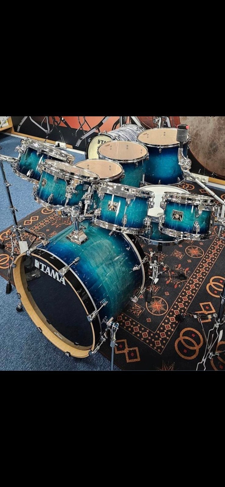 Tama Superstar Classic BAB Maple kit - 9-delig, Musique & Instruments, Batteries & Percussions, Comme neuf, Tama, Enlèvement